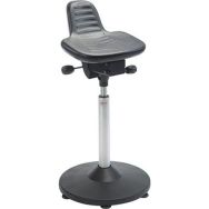 Tabouret Trumpet, vérin à gaz-bas, assise Alfa