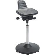 Tabouret Trumpet, vérin à gaz-medium, assise Alfa
