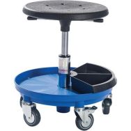 Tabouret à Roulettes, vérin à gaz-bas, assise Sigma