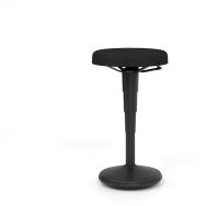 Tabouret assis-debout-Noir-Noir