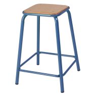 Tabouret assise encastrée H. 58 cm T.5015