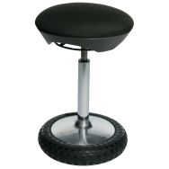 Tabouret balance Noir modèle bas Ht maxi 55 cm