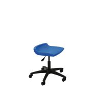 Tabouret technique coque polypropylène sur roulettes - Postura+