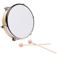 Tambourin peau synthetique 20 cm-Fuzeau
