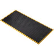Tapis Antidérapant-0.9mx1.8m-Noir / Jaune