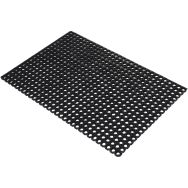 Tapis Antidérapant-0,6mx0,8m-Noir