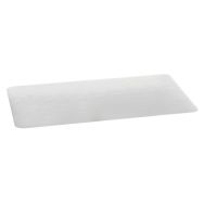 Tapis PVC protège sol tendre 120 x 90 transparent