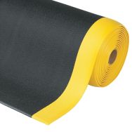 Tapis anti-fatigue en mousse 122 x 18.3m  Noir/Jaune