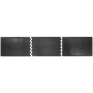 Tapis anti-fatigue nitrile emboîtable-0,6mx0,9m-Noir