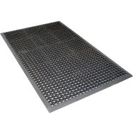 Tapis antidérapant et anti-fatigue-0,9mx1,5m-Noir