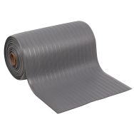 Tapis antifatigue strié le rouleau larg 91 cm Gris