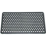 Tapis caillebotis hexagone à bords biseautés