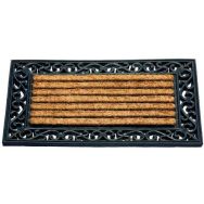 Tapis coco coral rectangulaire
