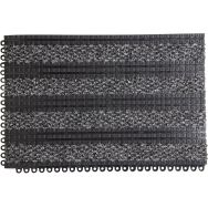 Tapis d'accueil en dalles emboîtables-29cmx44cm-Gris