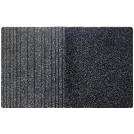 Tapis d'entrée grattant absorbant Yosémite Ecolo+ 55x90 cm gris foncé