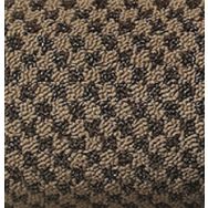Tapis d'entrée grattant/absorbant à roulage facile 90 x 60 cm Marron
