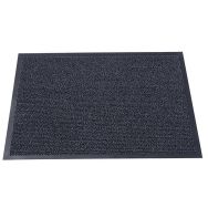 Tapis d'entrée grattant et absorbant Bellac - 60 x 90 cm gris