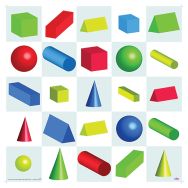 Tapis de formes 3D Bee-Bot® et Blue-Bot - TTS