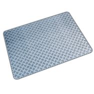 Tapis de sol design - L: 122 cm x l: 92 cm-ép: 2 mm