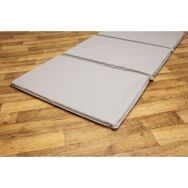 Tapis de sol pliable gris