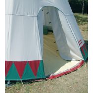 Tapis de sol pour tipi