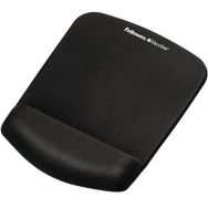 Tapis de souris ergonomique repose-poignet Plushtouch noi,