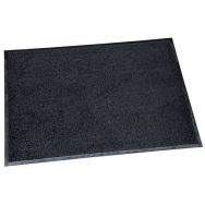 Tapis d'entrée absorbant zone trafic léger 150x90 cm Noir