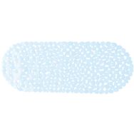 Tapis fond baignoire 99x39 galet transparent