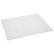 Tapis fond d'évier blanc cérusé