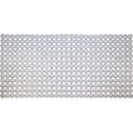Tapis fond de baignoire bulles cristal transparent 72x36cm