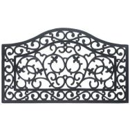 Tapis grille caoutchouc imitation fonte - 45x75cm