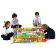 Tapis jeu de l'oie en plastique