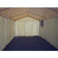 Tapis sol pour carbet