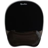 Tapis souris gel ergonomique - avec repose-poignet noir