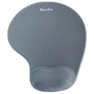 Tapis souris lycra+ gel ergonomique - avec repose-poignet anthracite