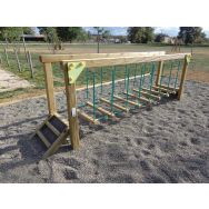 Tapis volant corde non armée - scellement direct