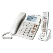 Téléphone filaire Amplidect Combi 295 + combiné sans fil Photodect295 - Geemarc