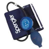 Tensiomètre Lian NM brassard velcro coton Marine adulte (M) Spengler