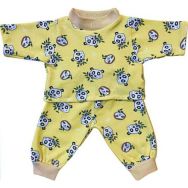 Tenue de nuit mixte pour bébé 40cm