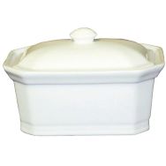 Terrine rectangulaire avec couvercle 600g blanc