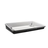 Tiroir + guides pour table Opti+, gris foncé