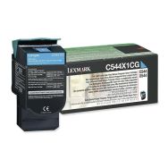 Toner cyan LEXMARK 4000 pages (C544X1CG)