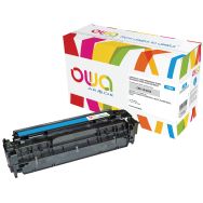 Toner reconditionné Cyan HP CE411A - 2600 p