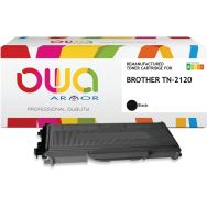 Toner remanufacturé BROTHER TN-2120 - Noir