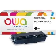 Toner remanufacturé BROTHER TN-3030 - Noir