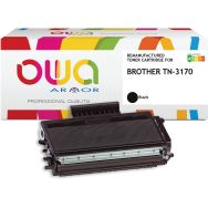 Toner remanufacturé BROTHER TN-3170 - Noir