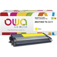 Toner remanufacturé BROTHER TN-321Y - OWA