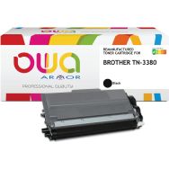 Toner remanufacturé BROTHER TN-3380 - Noir