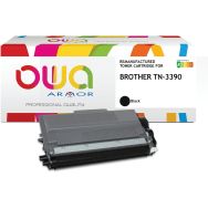 Toner remanufacturé BROTHER TN-3390 - Noir