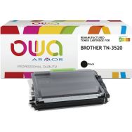 Toner remanufacturé BROTHER TN-3520 - Noir